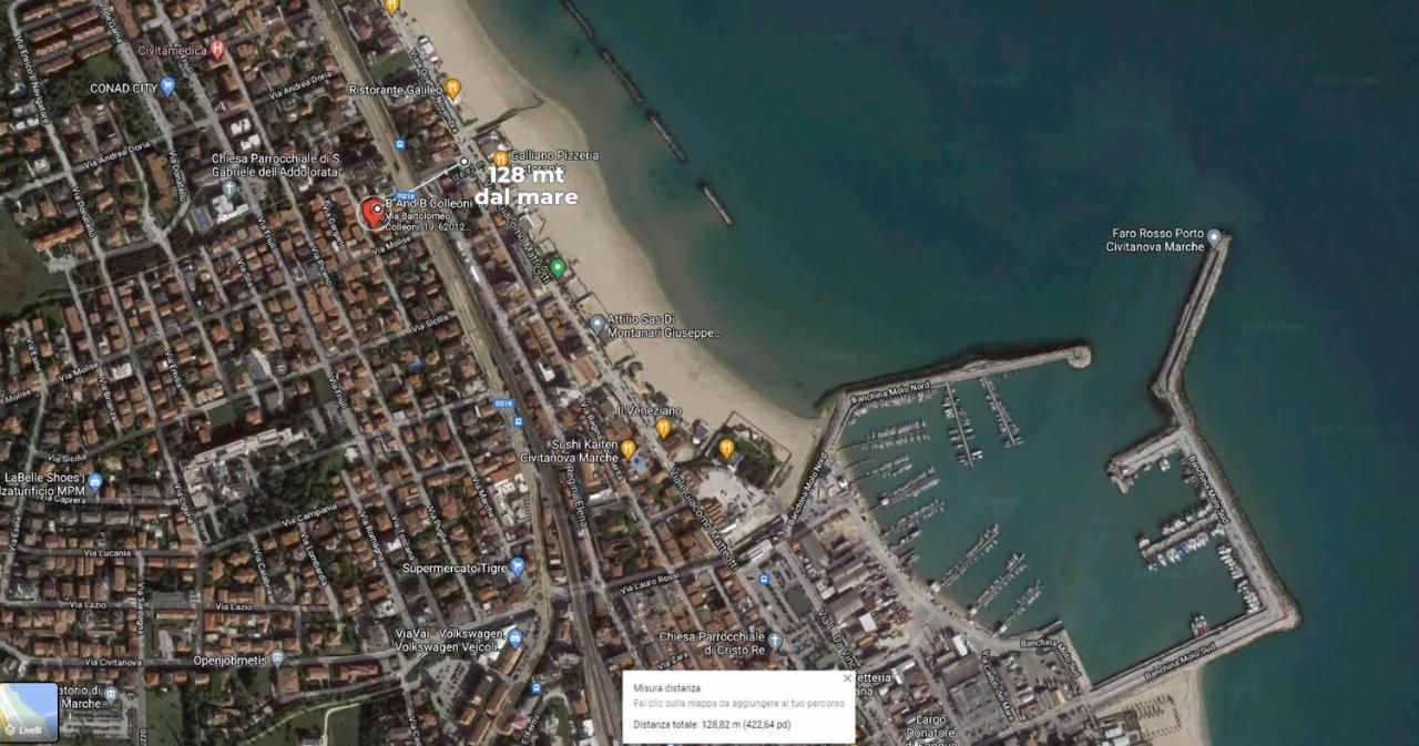 Colleoni 19 Bangkok, Appartamento Superior Civitanova Marche Zewnętrze zdjęcie